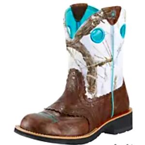 Ariat Fatbaby women's leather western cowgirl boots